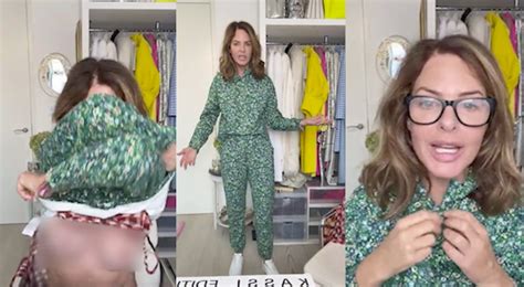 Trinny Woodall takes accidental flash in stride: Its only a nipple ...